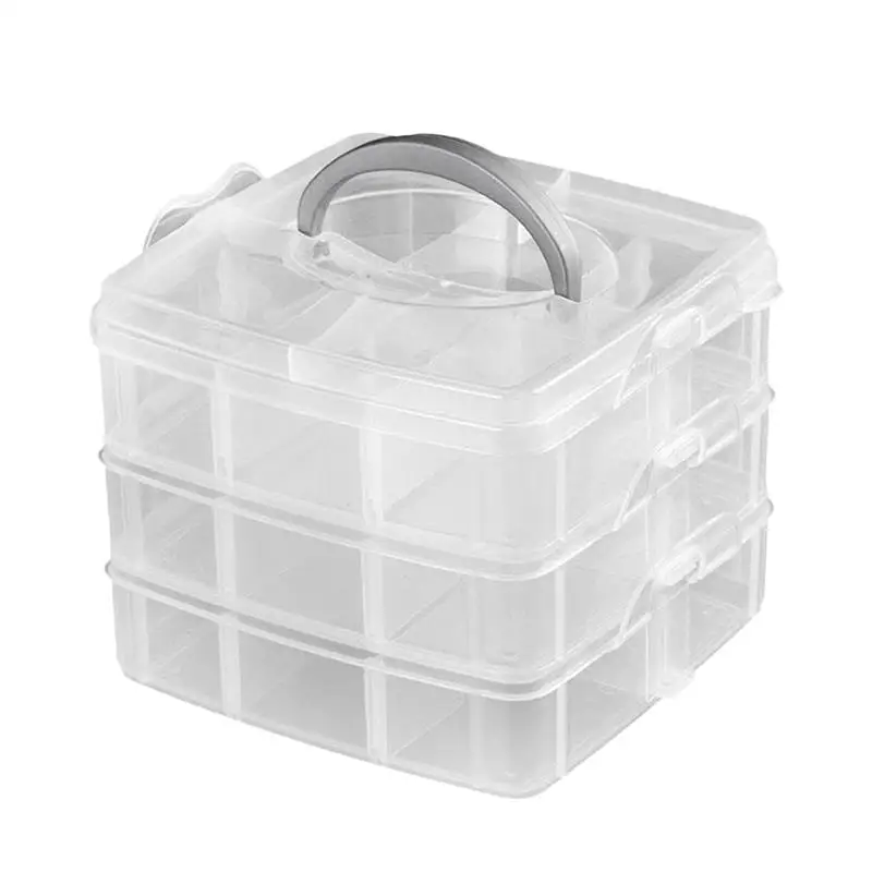 1pc Jewelry Storage Case 3-Ply Movable Divider Top Handle Jewelry Bead Organizer Box Jewelry Display Earrings Necklace Storage
1pc Jewelry Storage Case 3-Ply Movable Divider Top Handle Jewelry Bead Organizer Box Jewelry Display Earrings Necklace Storage
