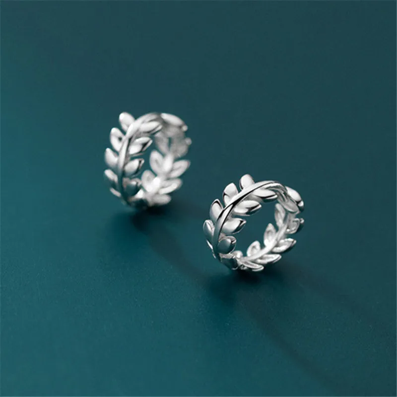 925 Sterling Silver Olive Branch Hoop Earrings For Women Leaves Clip Earrings Girls Birthday Gift Plant Ear Fine Jewellery
925 Sterling Silver Olive Branch Hoop Earrings For Women Leaves Clip Earrings Girls Birthday Gift Plant Ear Fine Jewellery
