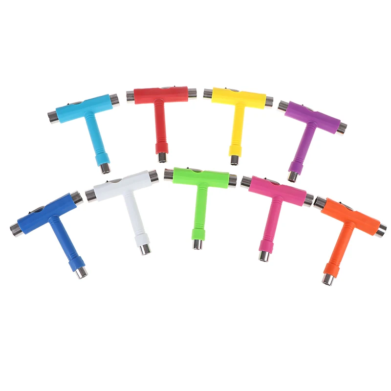 1pc HOT!T-type skateboard tool All in one Screwdriver Socket Multifunction Skate T-Tool Mini Kick Scooter Tool
1pc HOT!T-type skateboard tool All in one Screwdriver Socket Multifunction Skate T-Tool Mini Kick Scooter Tool