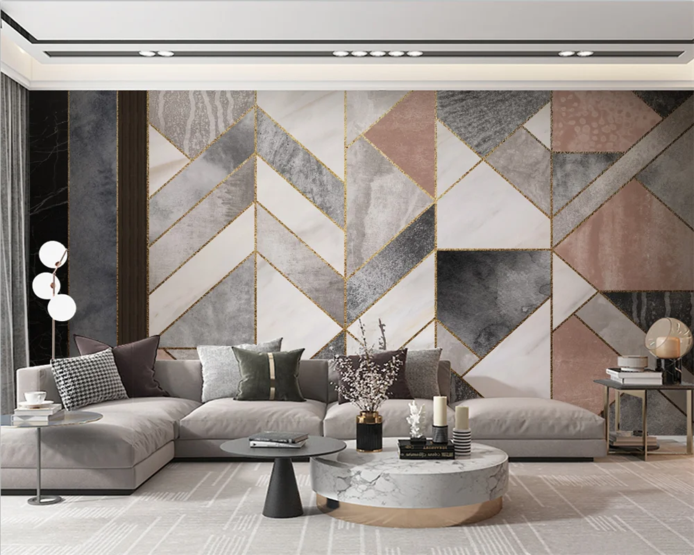 beibehang Customize new modern minimalist papier peint luxury high-grade solid wood grille bedroom sofa background wallpaper
beibehang Customize new modern minimalist papier peint luxury high-grade solid wood grille bedroom sofa background wallpaper