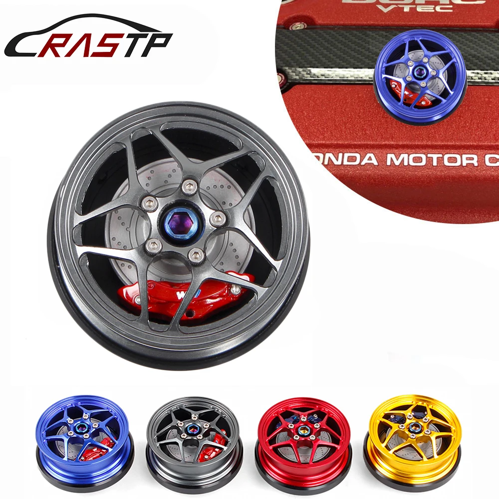 RASTP-Creative Fuel Tank Cap Covers Fit For Honda Accord Civic Power Performance Oil Cap Aluminum Radiator Cap Cover RS-CAP019
RASTP-Creative Fuel Tank Cap Covers Fit For Honda Accord Civic Power Performance Oil Cap Aluminum Radiator Cap Cover RS-CAP019