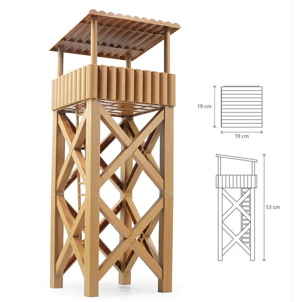 Henglong 1/16 Watchtower Scene Model Plastic Display Art Series A1001
Henglong 1/16 Watchtower Scene Model Plastic Display Art Series A1001