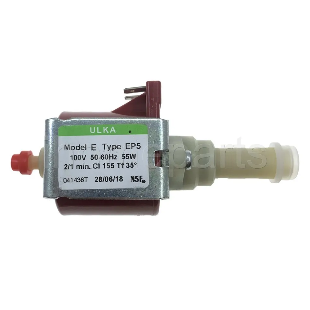 ULKA EP5 55W 100V 50-60Hz Coffee Machine / Esspresso Machine Solenoid Pump Water Pump for Delonghi
ULKA EP5 55W 100V 50-60Hz Coffee Machine / Esspresso Machine Solenoid Pump Water Pump for Delonghi