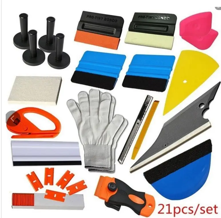 Car Color Changing Film Closing Tool Gap Construction Scraper Colorful Auto Film Invisible Car Clothing Tool Set 21 Pieces
Car Color Changing Film Closing Tool Gap Construction Scraper Colorful Auto Film Invisible Car Clothing Tool Set 21 Pieces
