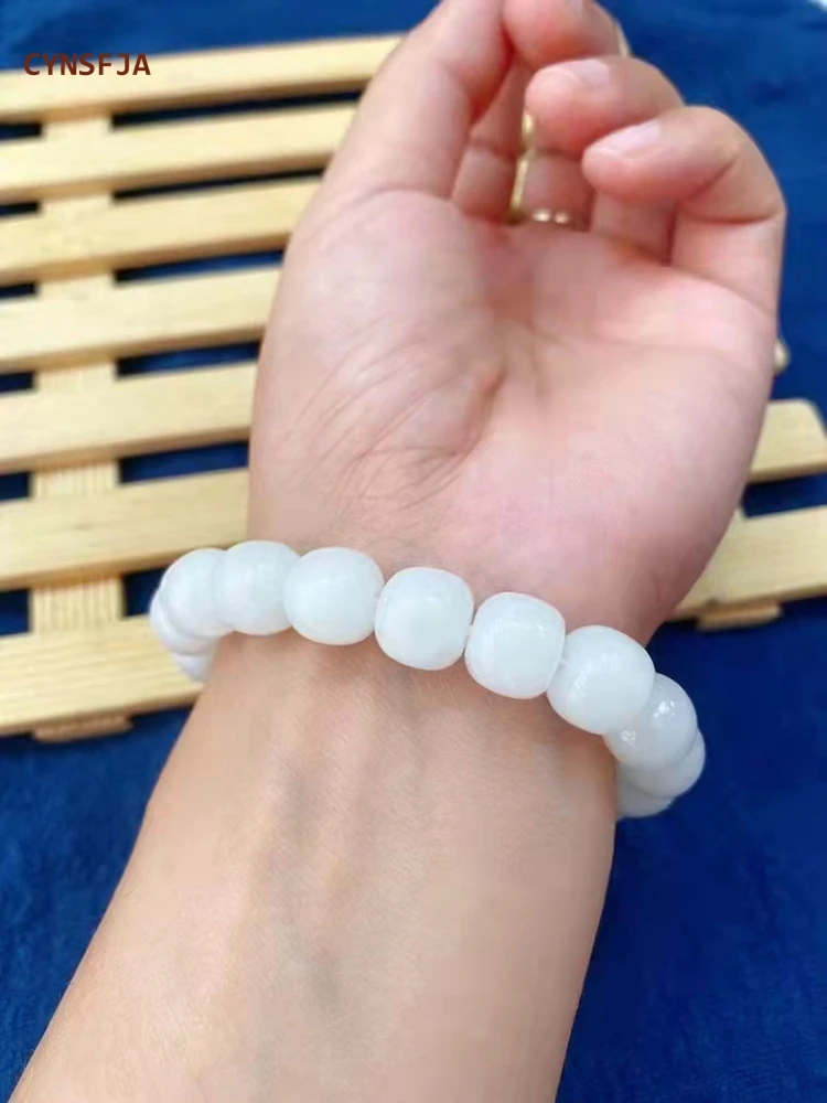 CYNSFJA New Real Certified Natural Chinese Hetian Jade Nephrite Lucky Amulet Men's Women's Jade Bracelets High Quality Best Gift
CYNSFJA New Real Certified Natural Chinese Hetian Jade Nephrite Lucky Amulet Men's Women's Jade Bracelets High Quality Best Gift