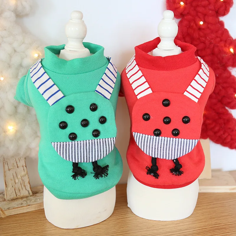 Dog Clothes Little ladybug Cat Dog Vest Jacket Vest Cotton Coat PET Clothing For Dogs Pet Winter Products Puppy Teddy Chihuahua
Dog Clothes Little ladybug Cat Dog Vest Jacket Vest Cotton Coat PET Clothing For Dogs Pet Winter Products Puppy Teddy Chihuahua