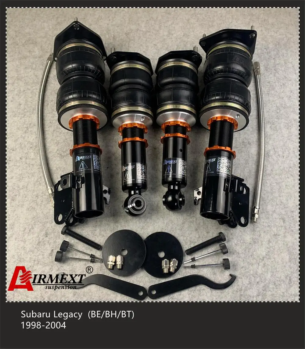 For Subaru Legacy BE/BY/BT(1998-2004)/AIR STRUT KIT/coilover+air spring assembly/Auto parts/air spring/pneumatic
For Subaru Legacy BE/BY/BT(1998-2004)/AIR STRUT KIT/coilover+air spring assembly/Auto parts/air spring/pneumatic
