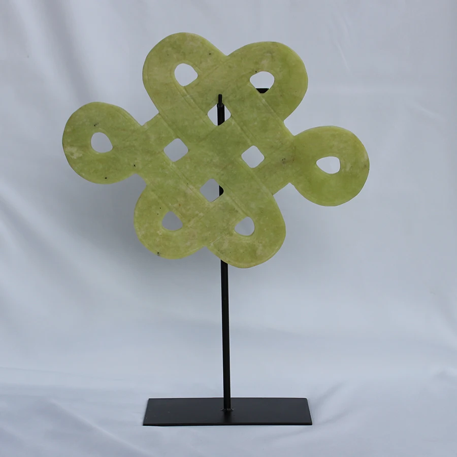 Natural Stone chinese knot display, home decoration, traditional chinese knot
Natural Stone chinese knot display, home decoration, traditional chinese knot