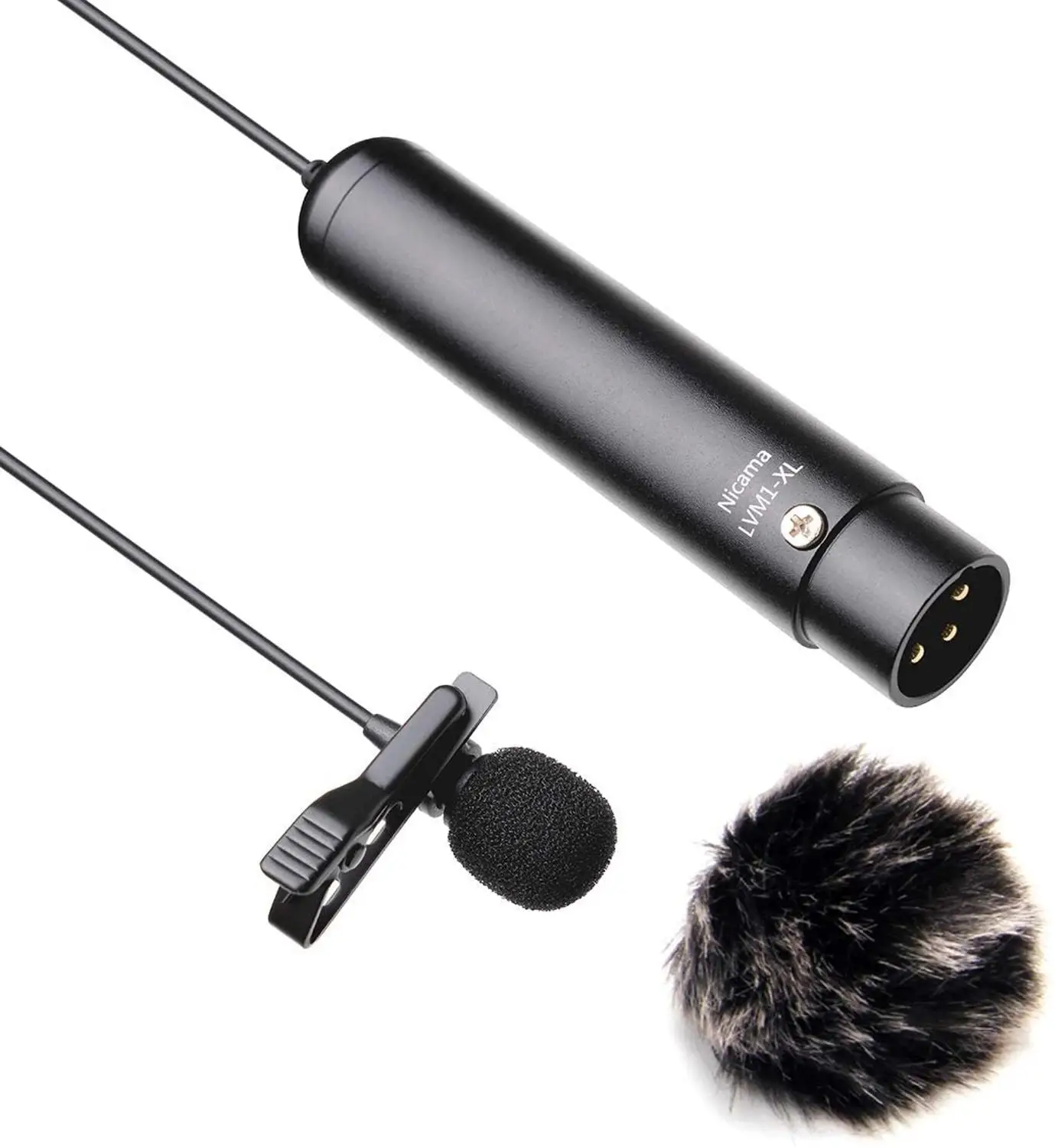Всенаправленный петличный микрофон Nicama XLR, для камер Canon, Sony, Panasonic, ZOOM H4n, H5, H6, Tascam DR-40, DR-60D
Всенаправленный петличный микрофон Nicama XLR, для камер Canon, Sony, Panasonic, ZOOM H4n, H5, H6, Tascam DR-40, DR-60D