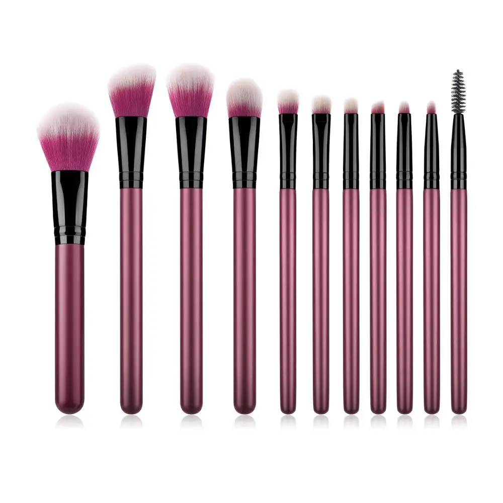 Makeup Brushes Manufacturer Private Label 11pcs Wood Handle Purple and white Nylon Hair Makeup Brush Set For Makeup Beauty
Makeup Brushes Manufacturer Private Label 11pcs Wood Handle Purple and white Nylon Hair Makeup Brush Set For Makeup Beauty
