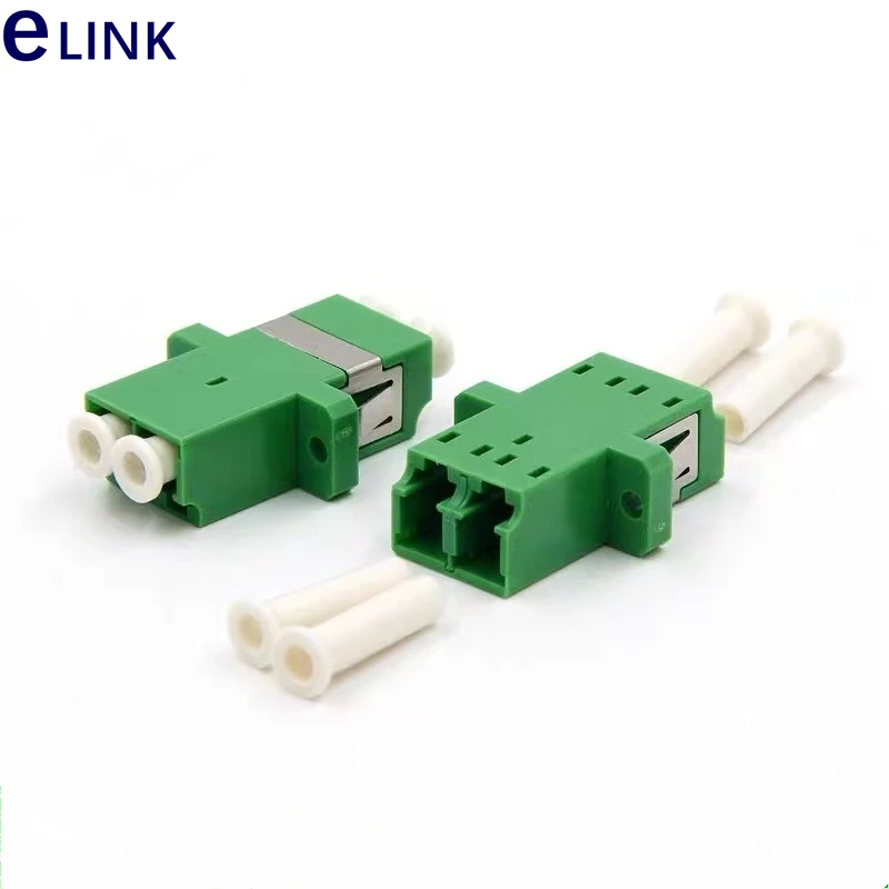 LC APC Duplex Fiber Optic Adapter, SC footprint Green Fiber Coupler, 25, 50, 100, 200, 400PCs, 0.2dB, Free Shipping
LC APC Duplex Fiber Optic Adapter, SC footprint Green Fiber Coupler, 25, 50, 100, 200, 400PCs, 0.2dB, Free Shipping