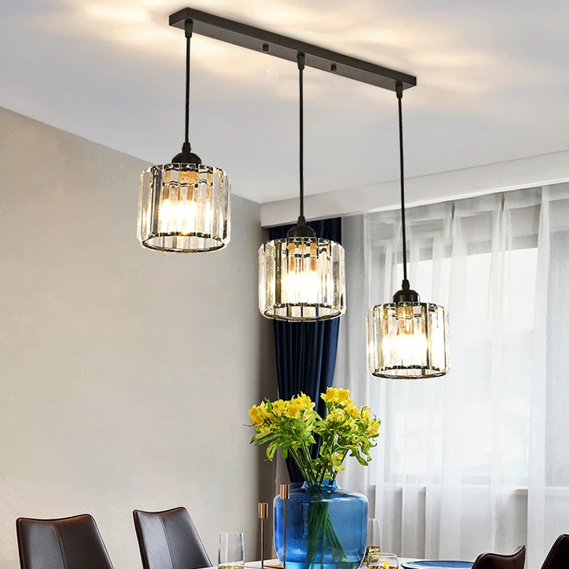 Nordic Creative Crystal Pendant Lights Living Room Bedroom Kitchen Indoor Lighting Home Decor Dining Room Hanging Lamp Fixtures
Nordic Creative Crystal Pendant Lights Living Room Bedroom Kitchen Indoor Lighting Home Decor Dining Room Hanging Lamp Fixtures