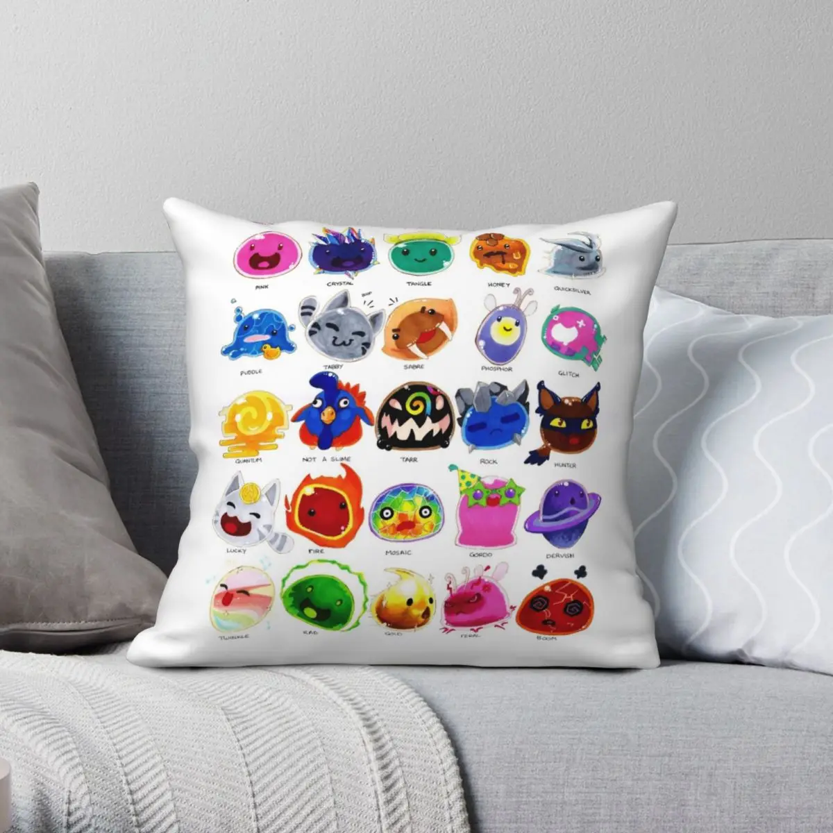 Slime-dentification Chart Pillowcase Polyester Linen Velvet Printed Zip Decor Throw Pillow Case Sofa Cushion Cover 18"
Slime-dentification Chart Pillowcase Polyester Linen Velvet Printed Zip Decor Throw Pillow Case Sofa Cushion Cover 18"