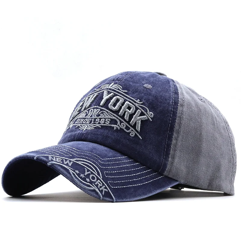 Unisex Washed Cotton Vintage Cap High Quality NEW YORK Letter Embroidery Baseball Cap Men And Women Outdoor Sports fishing Hats
Unisex Washed Cotton Vintage Cap High Quality NEW YORK Letter Embroidery Baseball Cap Men And Women Outdoor Sports fishing Hats