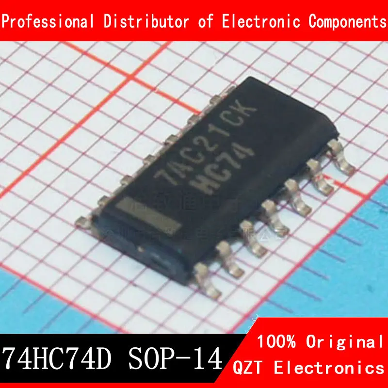 10PCS 74HC74D SOP14 74HC74 SOP SN74HC74DR SOP-14 SN74HC74 SMD new and original IC
10PCS 74HC74D SOP14 74HC74 SOP SN74HC74DR SOP-14 SN74HC74 SMD new and original IC