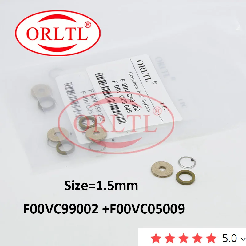 ORLTL CR F00VC99002 Common Rail Injector Ceramic Ball Repair Kits F00VC99002 F00VC05009 For 110 Injector Ball Size=1.5mm 1bag
ORLTL CR F00VC99002 Common Rail Injector Ceramic Ball Repair Kits F00VC99002 F00VC05009 For 110 Injector Ball Size=1.5mm 1bag