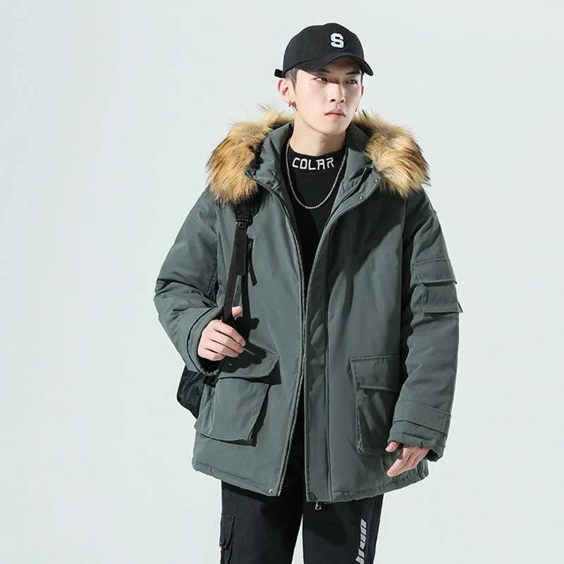 Winter 2022 High Quality Mens Parka Casual Jacket Men New Cotton Padded Puffer Jackets Men Fashion Hooded Warm Outerwear B386
Winter 2022 High Quality Mens Parka Casual Jacket Men New Cotton Padded Puffer Jackets Men Fashion Hooded Warm Outerwear B386