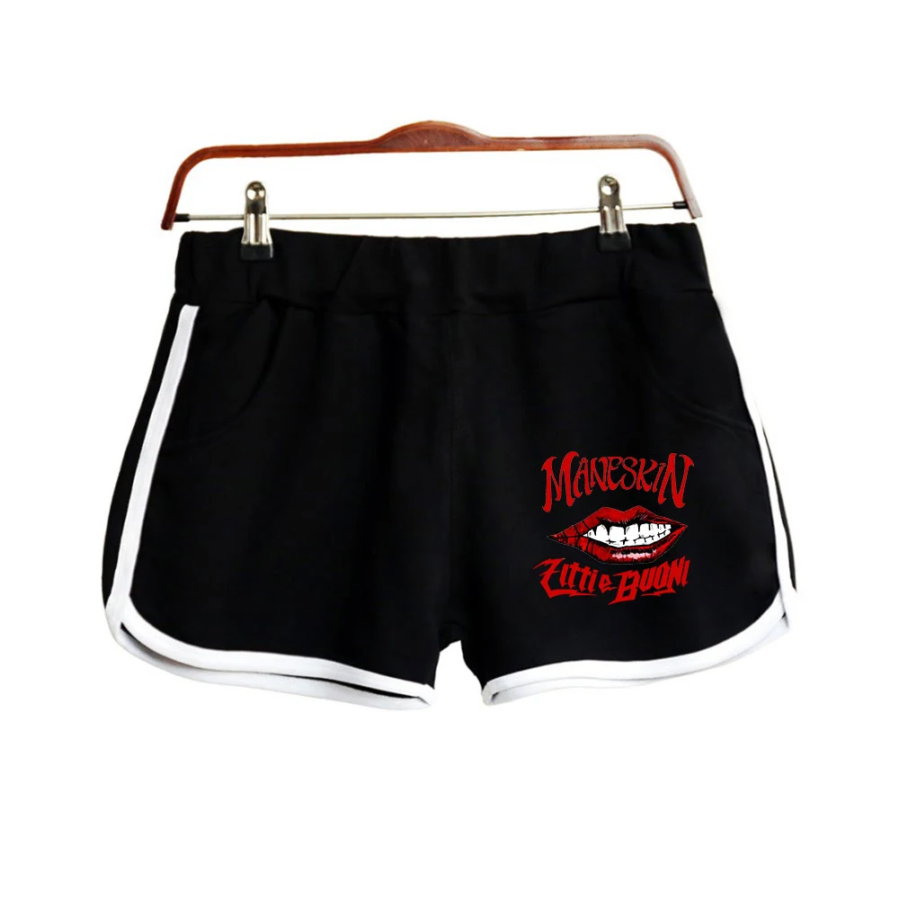 Maneskin Print unisex Summer holiday Elastic Waist Leisure home shorts pyjama trousers black and white sport pants
Maneskin Print unisex Summer holiday Elastic Waist Leisure home shorts pyjama trousers black and white sport pants
