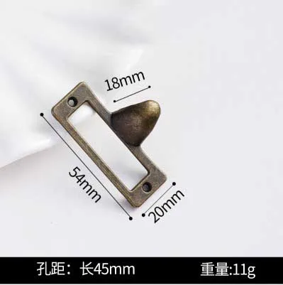 30Pcs antique finger label frame card holder pull handle for cabinet drawers box bin furniture ETC. Size Middle. 54MM*33MM.
30Pcs antique finger label frame card holder pull handle for cabinet drawers box bin furniture ETC. Size Middle. 54MM*33MM.