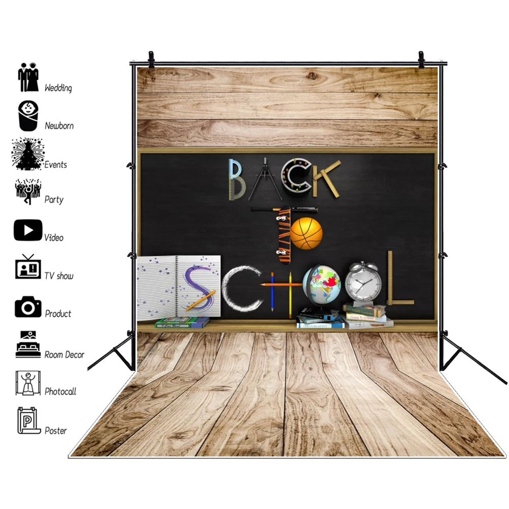 Photo Backdrops Blackboard Back To School Books Study Tools Wooden Floor Baby Portrait Photographic Backgrounds For Photo Studio
Photo Backdrops Blackboard Back To School Books Study Tools Wooden Floor Baby Portrait Photographic Backgrounds For Photo Studio