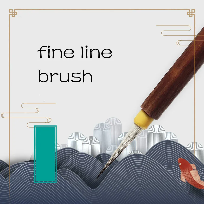 Chinese Painting Brush Chinese Meticulous Painting Fine Line Brushes Ink Painting Small Regular Script Writing Brush Tinta China
Chinese Painting Brush Chinese Meticulous Painting Fine Line Brushes Ink Painting Small Regular Script Writing Brush Tinta China