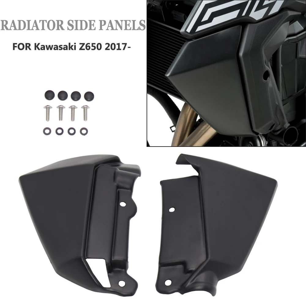 NEW For Kawasaki Z 650 Z650 2017 2018 2019 2020 2021 Motorcycle Radiator Caps Side Panels Both Sides Proterction Guard Cover
NEW For Kawasaki Z 650 Z650 2017 2018 2019 2020 2021 Motorcycle Radiator Caps Side Panels Both Sides Proterction Guard Cover