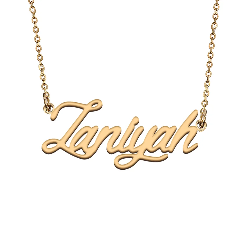 Zaniyah Custom Name Necklace Customized Pendant Choker Personalized Jewelry Gift for Women Girls Friend Christmas Present
Zaniyah Custom Name Necklace Customized Pendant Choker Personalized Jewelry Gift for Women Girls Friend Christmas Present