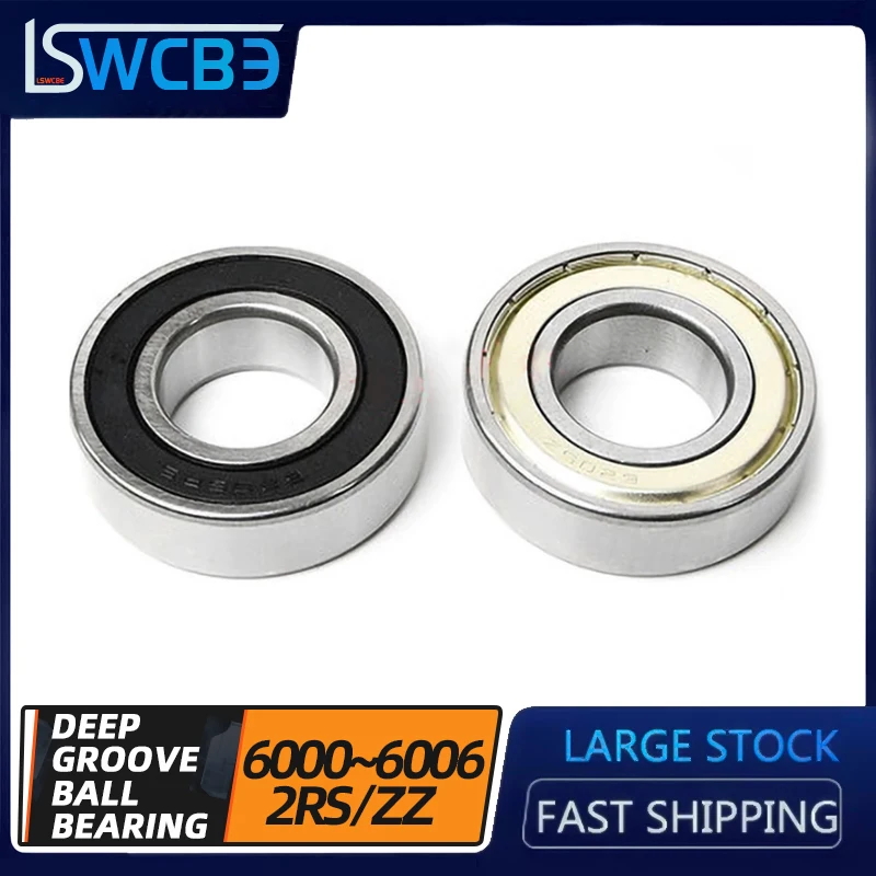 Deep Groove Ball Bearing 6000-6006 2RS/ZZ Bearing Steel Material Rubber Cover Seal/iron Cover Seal Complete Model
Deep Groove Ball Bearing 6000-6006 2RS/ZZ Bearing Steel Material Rubber Cover Seal/iron Cover Seal Complete Model