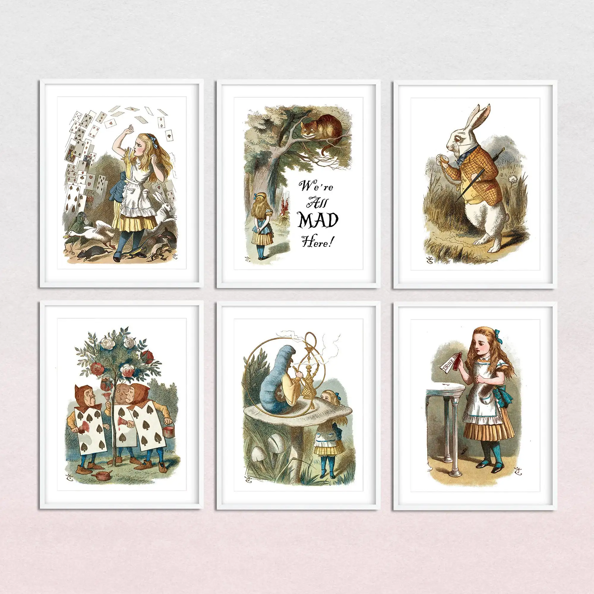 Décoration de crèche de fille, ensemble de 6 tirages d'art, cadeau d'amant de livre, décoration de chambre d'enfants, lapin blan
Décoration de crèche de fille, ensemble de 6 tirages d'art, cadeau d'amant de livre, décoration de chambre d'enfants, lapin blan