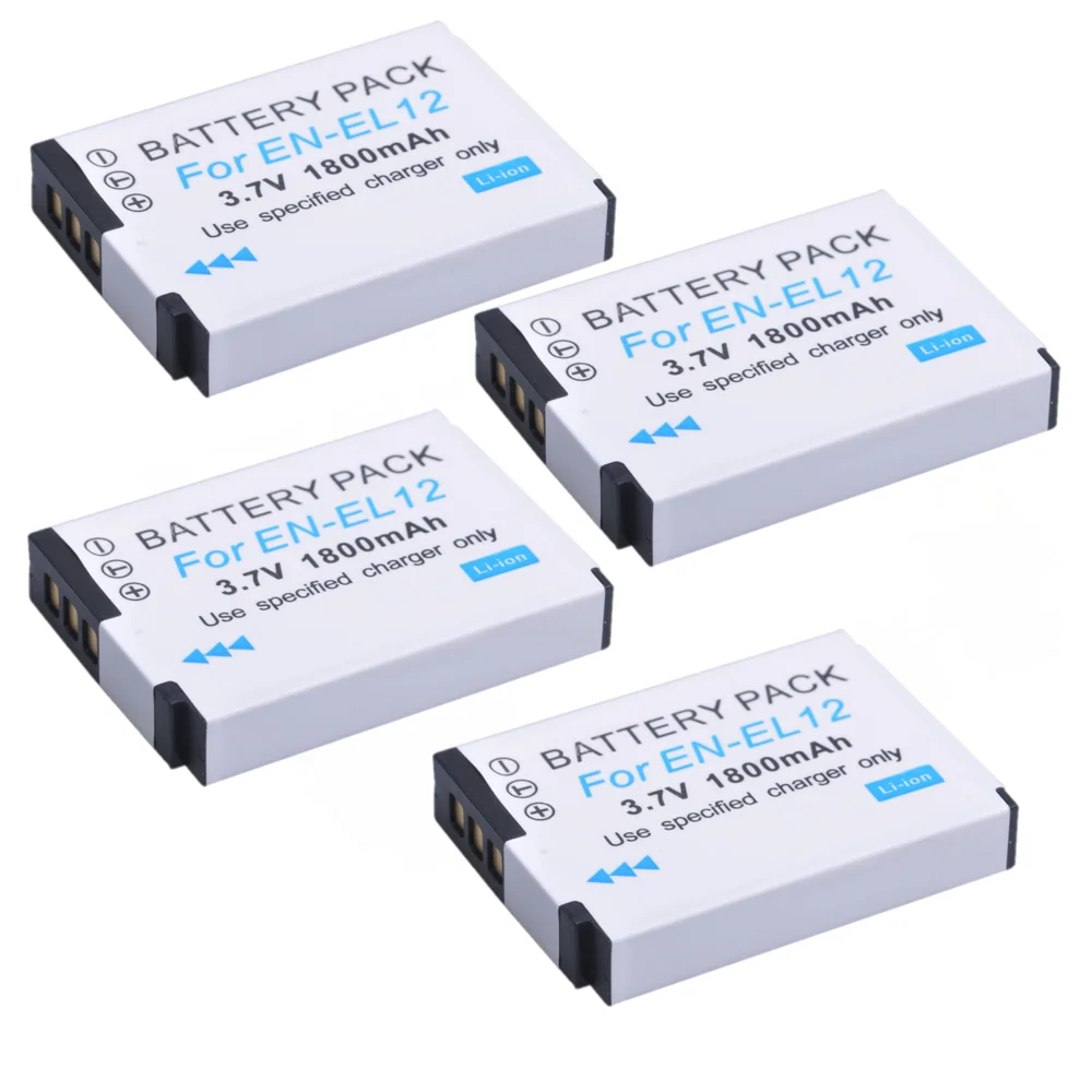EN-EL12 ENEL12 EN EL12 Battery for Nikon Coolpix AW100s AW110s AW120s S610 S610c S710 S620 S630 S8000 S6000 S640 S70 camera
EN-EL12 ENEL12 EN EL12 Battery for Nikon Coolpix AW100s AW110s AW120s S610 S610c S710 S620 S630 S8000 S6000 S640 S70 camera