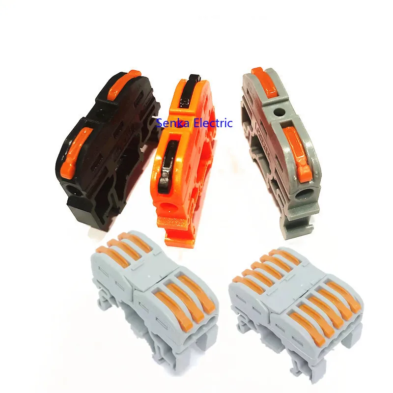 20/30/50/100 PCS DIY SPL-1 PCT-211 Din Rail Mount Quick Connection Terminal Press Connector Instead of UK2.5B Terminal Blocks
20/30/50/100 PCS DIY SPL-1 PCT-211 Din Rail Mount Quick Connection Terminal Press Connector Instead of UK2.5B Terminal Blocks