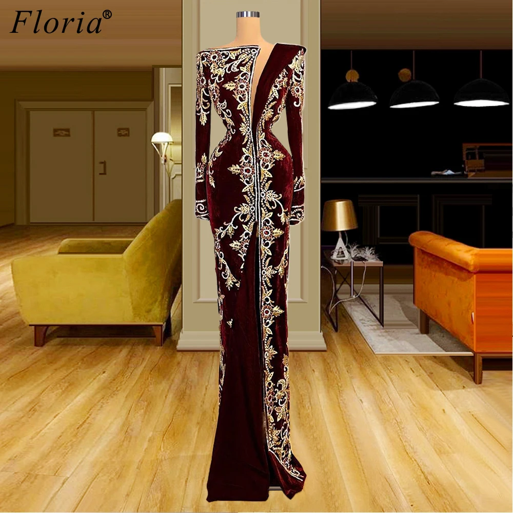 2 Designs Burgundy Formal Evening Dresses Long Mermaid Prom Dresses For Women Vintage Celebrity Dresses Abiti Da Cerimonia
2 Designs Burgundy Formal Evening Dresses Long Mermaid Prom Dresses For Women Vintage Celebrity Dresses Abiti Da Cerimonia