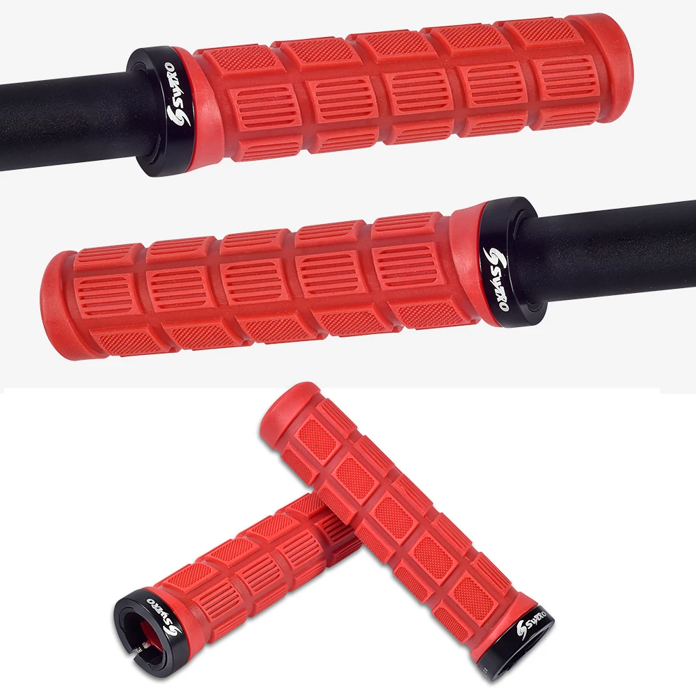 Bike Handlebar Grips Durable Shock-Proof Rubber Anti-Slip MTB Mountain Bike Handlebar Fixed Gear Grips Cycling Bicycle Parts
Bike Handlebar Grips Durable Shock-Proof Rubber Anti-Slip MTB Mountain Bike Handlebar Fixed Gear Grips Cycling Bicycle Parts