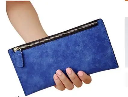 30pcs/lot casual style woman zipper phone wallet female faux suede long solid purse
30pcs/lot casual style woman zipper phone wallet female faux suede long solid purse