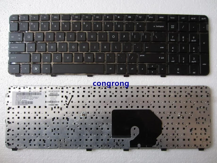 Английская клавиатура для ноутбука HP Pavilion DV7-6100, DV7-6200, DV7-6000, dv7-6152er, с рамкой
Английская клавиатура для ноутбука HP Pavilion DV7-6100, DV7-6200, DV7-6000, dv7-6152er, с рамкой