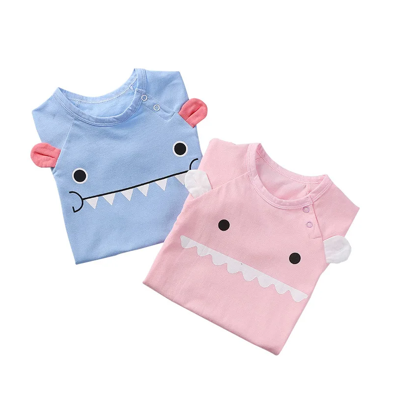Summer Newborn Baby Short-sleeved Romper One-piece Pure Cotton Thin Crawling Suit Cartoon Dinosaur Jumpsuit
Summer Newborn Baby Short-sleeved Romper One-piece Pure Cotton Thin Crawling Suit Cartoon Dinosaur Jumpsuit