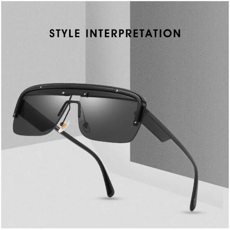 Zowensyh HOT selling big frame irregular metal sun glasses personality flash one-piece sunglasses for men women glasses
Zowensyh HOT selling big frame irregular metal sun glasses personality flash one-piece sunglasses for men women glasses