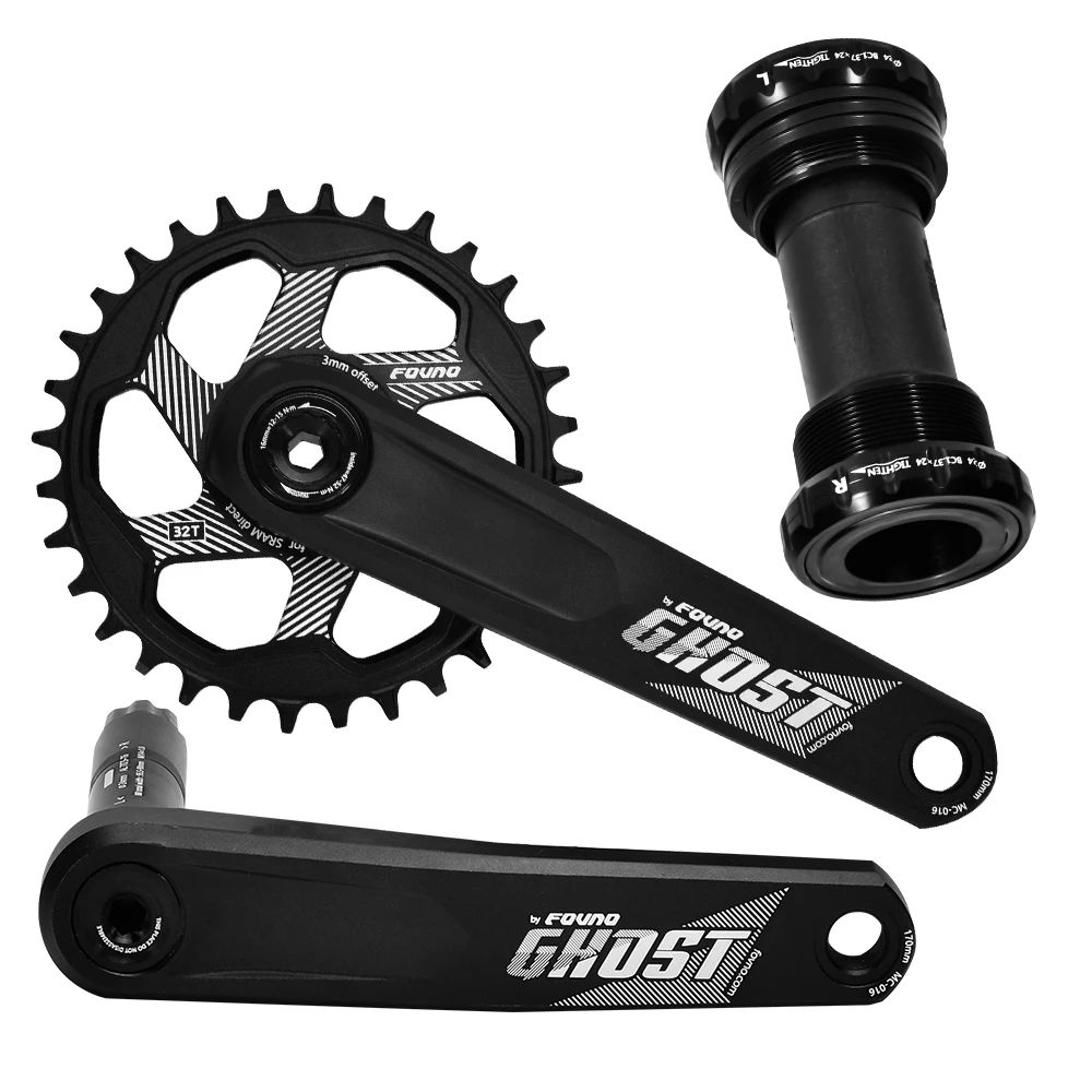 Alloy MTB Bike Chainwheelsets 30T 32T 34T 36T GXP Chainring 12 Speed Mountain Bicycle Cranksets 170/175mm
Alloy MTB Bike Chainwheelsets 30T 32T 34T 36T GXP Chainring 12 Speed Mountain Bicycle Cranksets 170/175mm