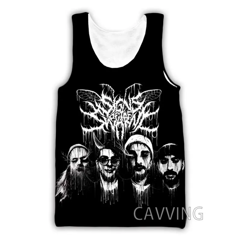 New Fashion Women/Men's 3D Print Signs of the Swarm Band Tank Tops Harajuku Vest Summer Undershirt Shirts Streetwear
New Fashion Women/Men's 3D Print Signs of the Swarm Band Tank Tops Harajuku Vest Summer Undershirt Shirts Streetwear