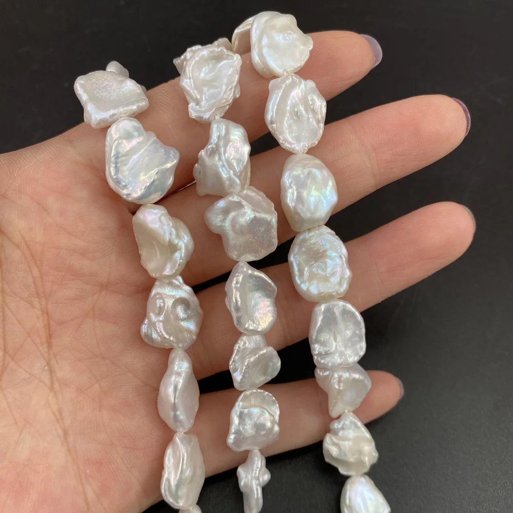 High Quality Baroque Pearl Beads Irregular Natural Freshwater Pearls for DIY Bracelet Necklace Jewelry Making Supplies Gift
High Quality Baroque Pearl Beads Irregular Natural Freshwater Pearls for DIY Bracelet Necklace Jewelry Making Supplies Gift
