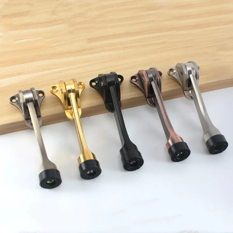 1pcs Zinc Alloy Door Stops Furniture Wooden door locator For Hotel office bedroom wall Floor protection stopper home Hardware
1pcs Zinc Alloy Door Stops Furniture Wooden door locator For Hotel office bedroom wall Floor protection stopper home Hardware