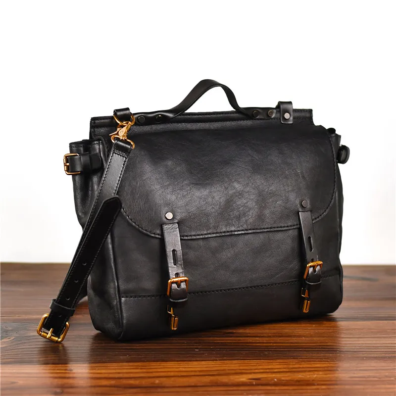 Design handmade natural Genuine leather men's shoulder messenger bag first layer cowhide retro personality men's messenger bag
Design handmade natural Genuine leather men's shoulder messenger bag first layer cowhide retro personality men's messenger bag