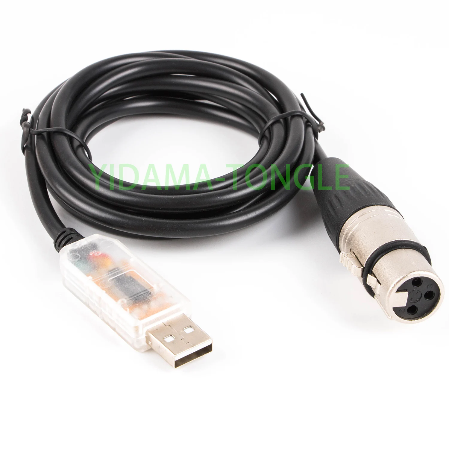 FTDI USB to XLR RS485 Serial Interface Dongle Adapter Converter Rotate Stage Light Control Cable
FTDI USB to XLR RS485 Serial Interface Dongle Adapter Converter Rotate Stage Light Control Cable