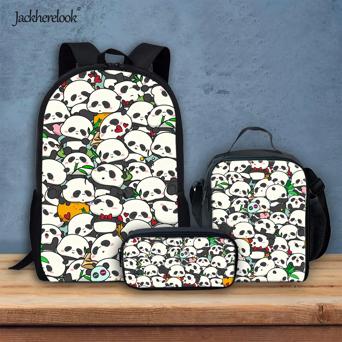Jackherelook мультфильм панда ранец школьный рюкзак для девочек прочный милый детский рюкзак студент большой емкости школьные сумки 3 шт./компл.
Jackherelook мультфильм панда ранец школьный рюкзак для девочек прочный милый детский рюкзак студент большой емкости школьные сумки 3 шт./компл.