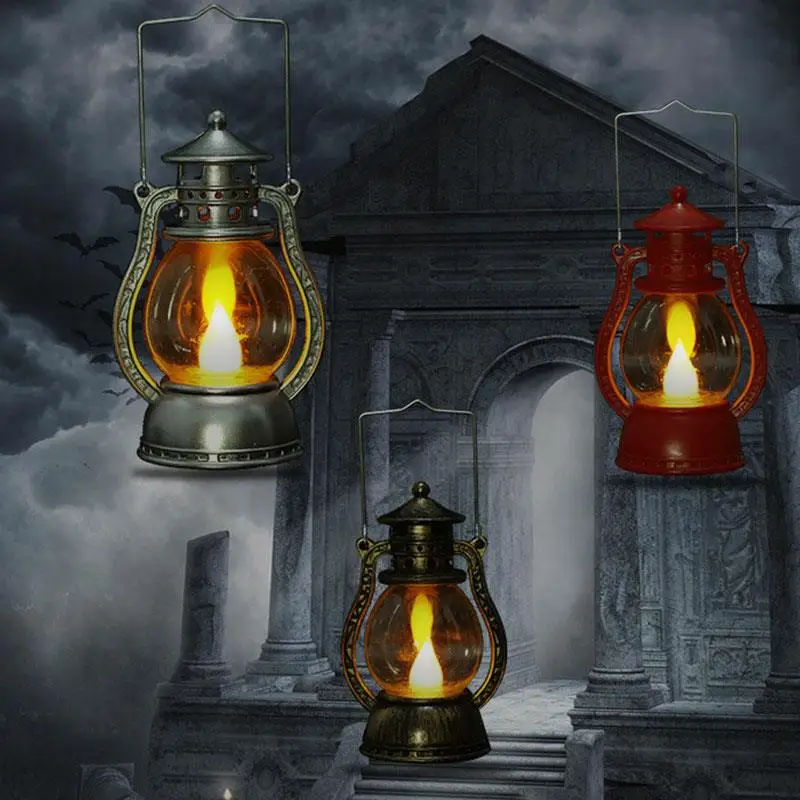 Halloween Halloween Led Lantern Hanging Light Lamp Portable Light Haunted House Electronic Flickering Flameless Best Gift 2019
Halloween Halloween Led Lantern Hanging Light Lamp Portable Light Haunted House Electronic Flickering Flameless Best Gift 2019