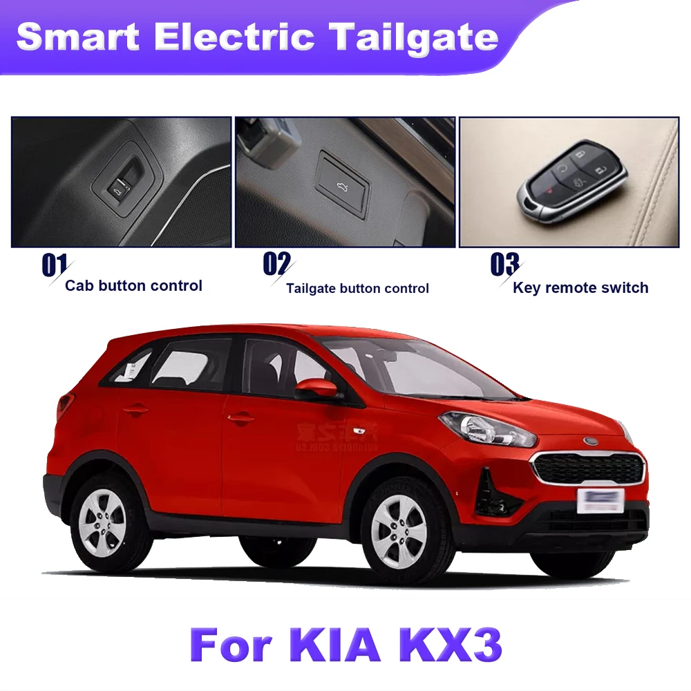For KIA KX3 2015-2019 Auto Accessories Electric Tailgate Tail Gate Car Automatic Trunk Lids Lift Rear Door Remote Easy Open
For KIA KX3 2015-2019 Auto Accessories Electric Tailgate Tail Gate Car Automatic Trunk Lids Lift Rear Door Remote Easy Open