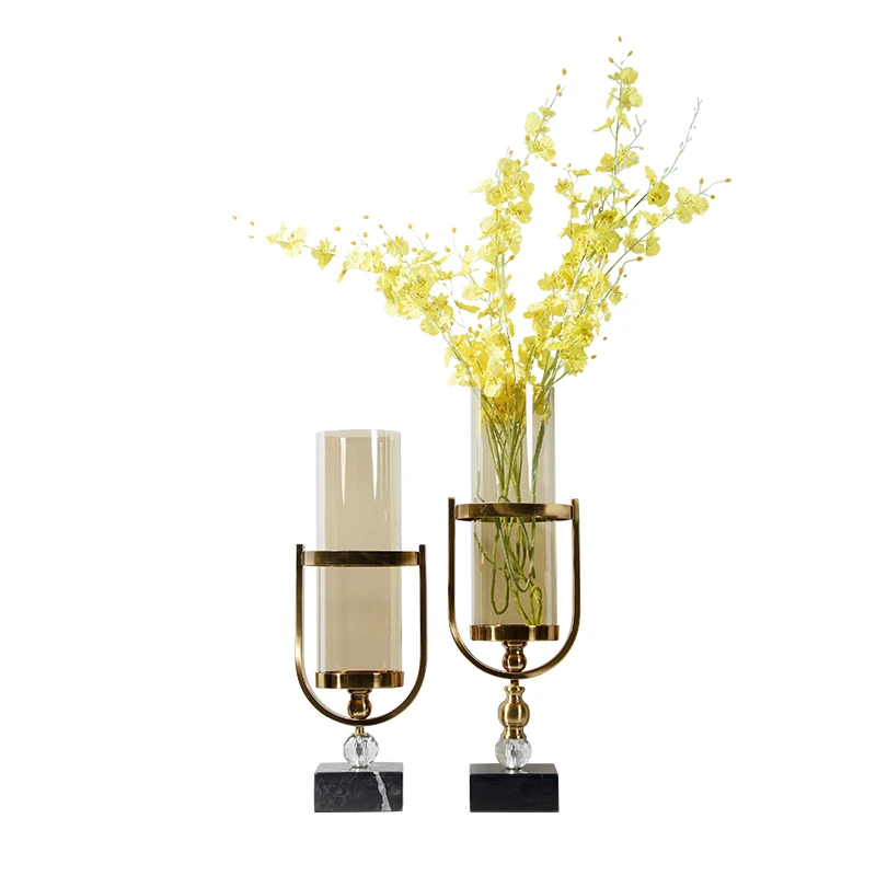 Modern Light Luxury Glass Vase Flower TV Cabinet Metal Crafts Home Decoration Ornaments Vase Decoration Household
Modern Light Luxury Glass Vase Flower TV Cabinet Metal Crafts Home Decoration Ornaments Vase Decoration Household