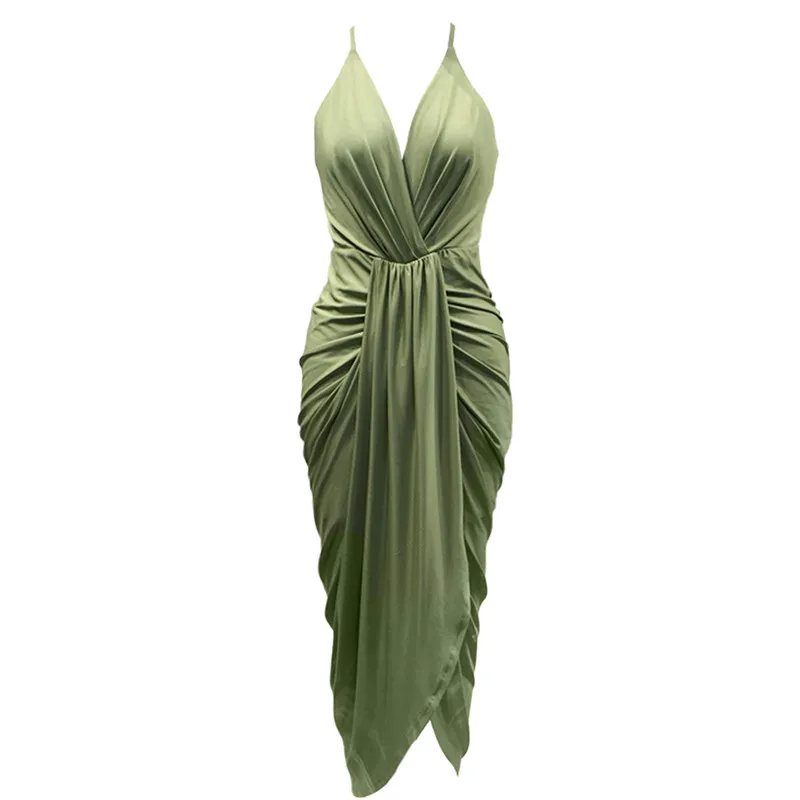 Patchwork Dress For Women V Neck Sleeveless Sling Cross Ruched Split Asymmetric Hem Dresses Female 2020 Summer New Style K802
Patchwork Dress For Women V Neck Sleeveless Sling Cross Ruched Split Asymmetric Hem Dresses Female 2020 Summer New Style K802