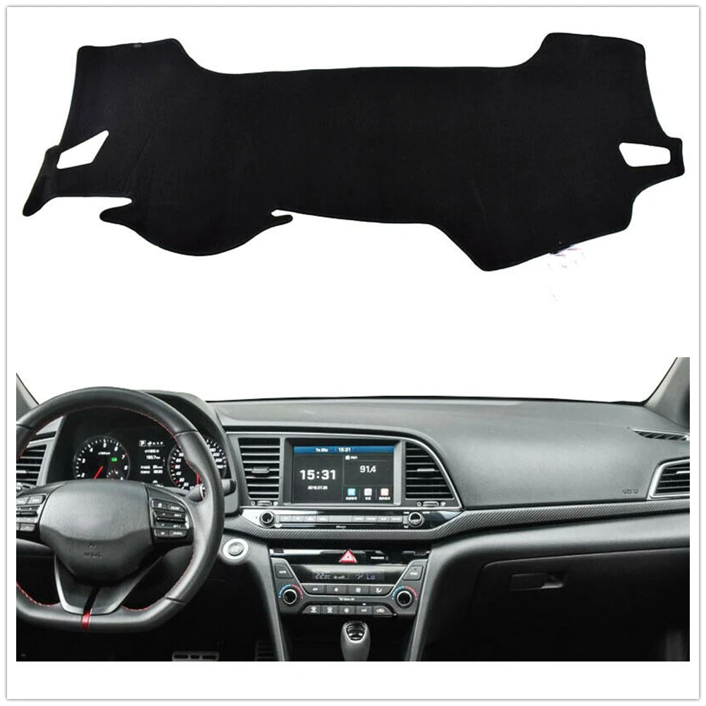 Front Dashboard Cover Carpet For Hyundai Elantra Avante AD 2017-2018 Black Car Dash Board Heat Proof Mat Shield Pad Shade Strip
Front Dashboard Cover Carpet For Hyundai Elantra Avante AD 2017-2018 Black Car Dash Board Heat Proof Mat Shield Pad Shade Strip