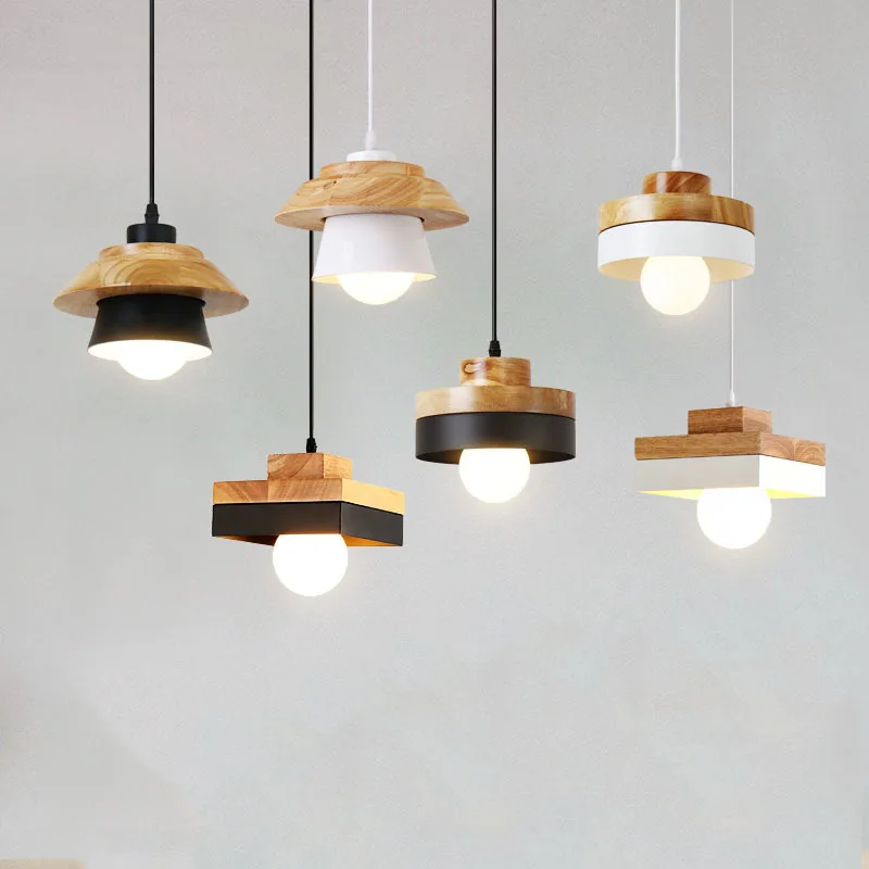 Modern Nordic Metal Wood Pendant Light Black White Bar Cafe Restaurant Study Aisle Corridor Living Room Pendant Decorative Lamp
Modern Nordic Metal Wood Pendant Light Black White Bar Cafe Restaurant Study Aisle Corridor Living Room Pendant Decorative Lamp
